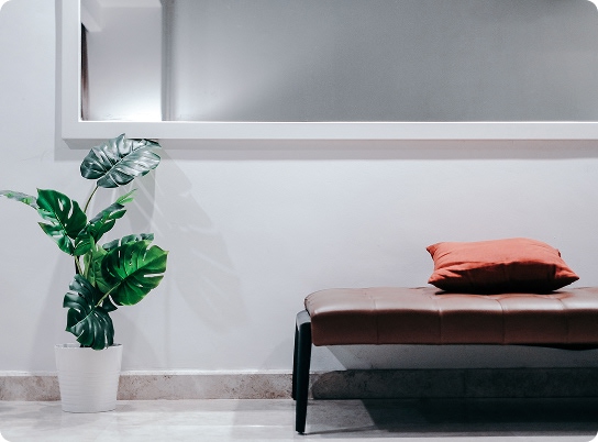 Reception area and lobby