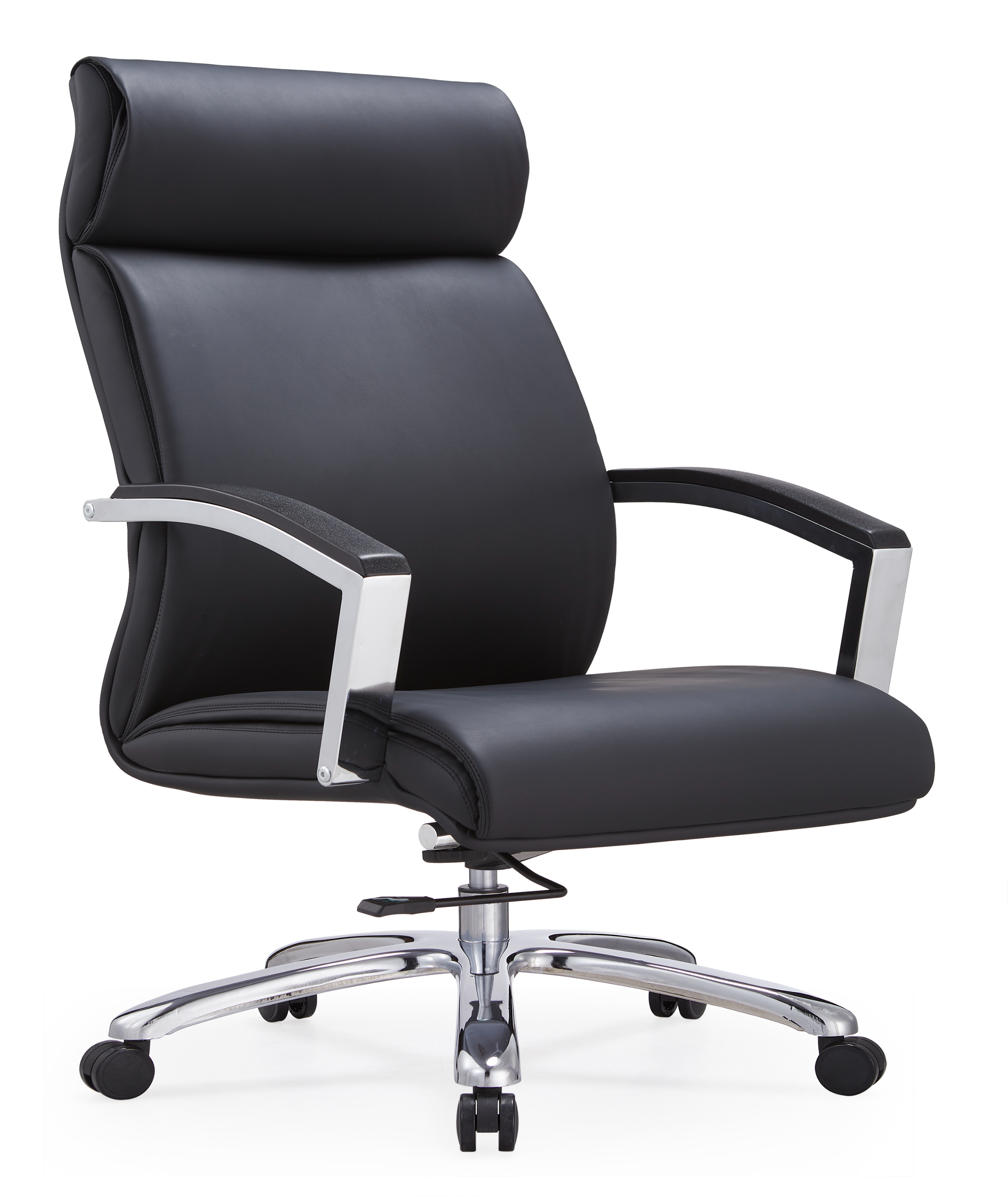 electroplated armrest task chair