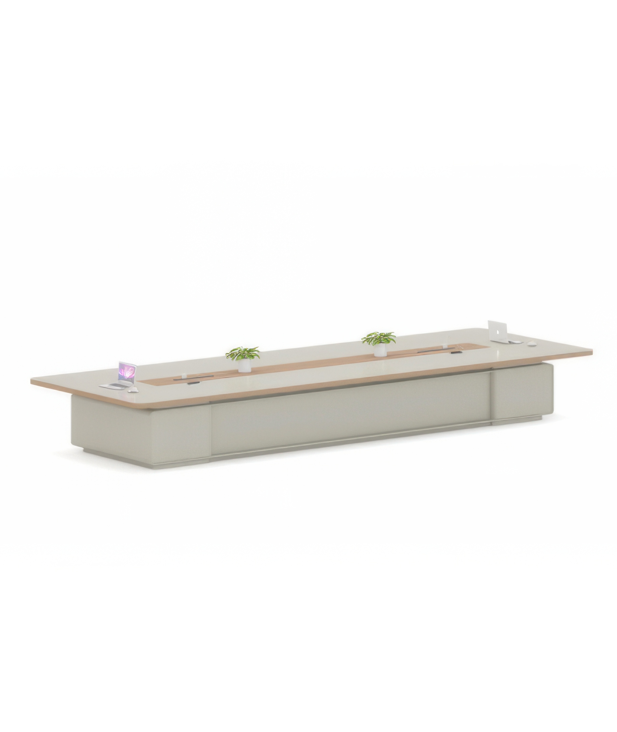 long office desk