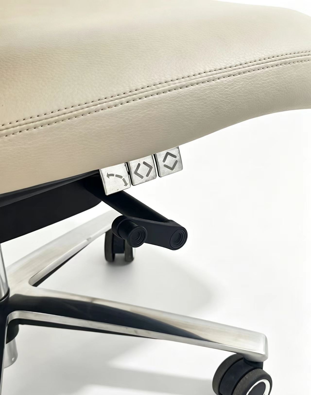 luxury leather chair in modern office setting