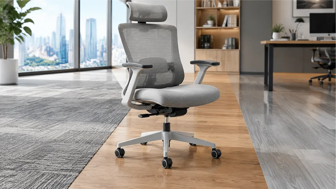 Protecting Commercial Flooring: The Facility Manager’s Guide to Office Chair Casters (PU vs. Nylon)